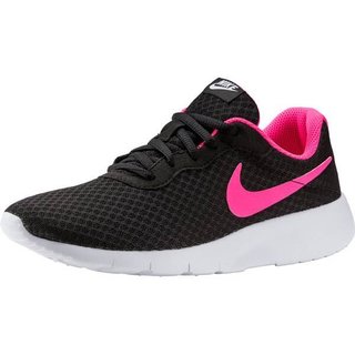 NIKE TANJUN (GS) BLACK/HYPER PINK-WHITE