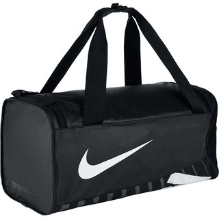 NIKE NEW DUFFEL - SMALL BLACK/BLACK/WHITE