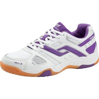 Ind-Schuh Rebel W WEIß/PURPLE