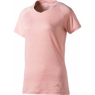 D-T-Shirt Rylinda II MELANGE/ ROSE