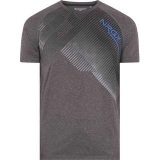 He.-T-Shirt Massimo III ux GREYDARK/MELANGE/BLU