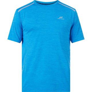 He.-T-Shirt Aino MELANGE/ BLUE ROYAL