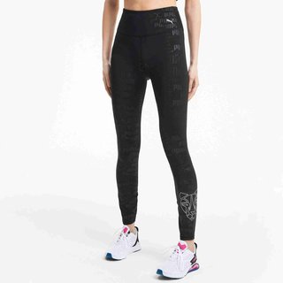 TRAIN EMBOSSED HIGH RISE 7 PUMA BLACK