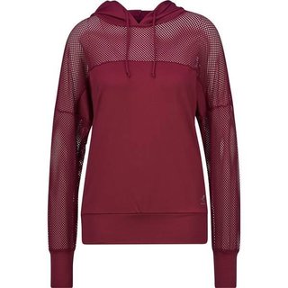 Da.-Kapuzensweat Megan RED WINE