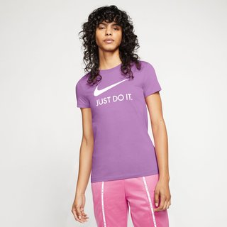 W NSW TEE JDI SLIM VIOLET SHOCK/WHITE