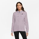 W NSW FZ HOODIE MLNM FLC ICED LILAC/BLACK