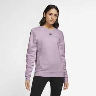 W NSW CREW MLNM FLC ICED LILAC/BLACK
