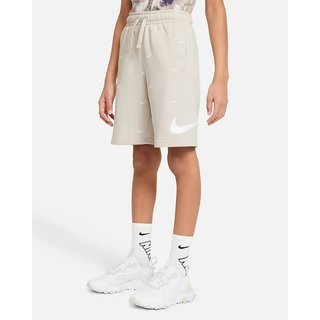 B NSW SWOOSH FT SHORT DESERT SAND/WHITE